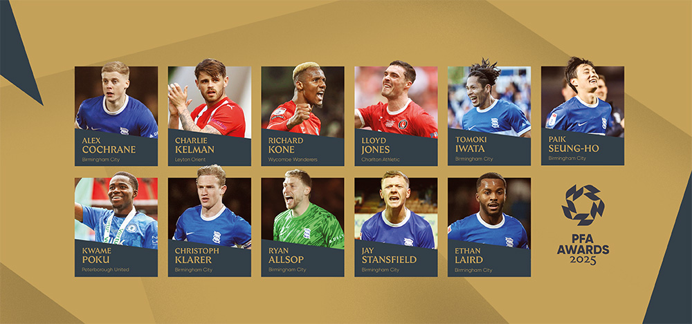 Equipo del Año 2025 de la PFA League One